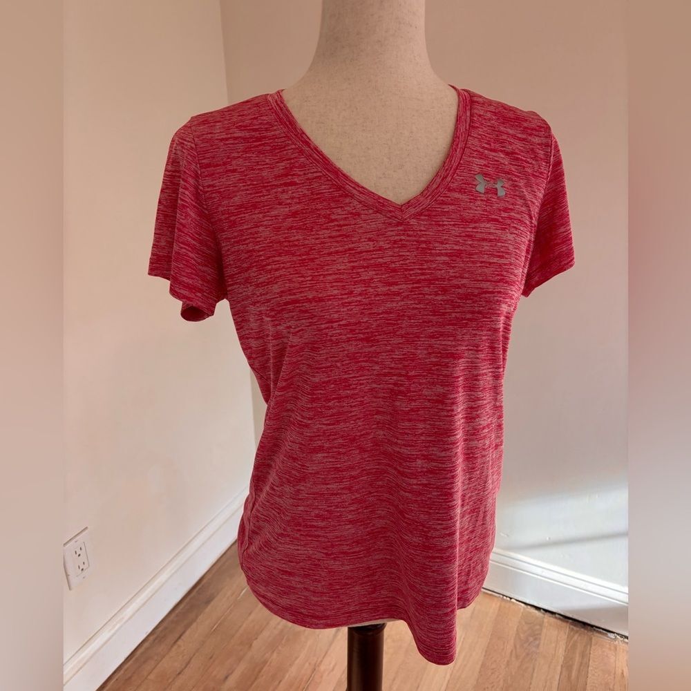 Women’s Under Armour M Drifit Tshirt Pink